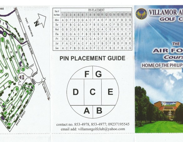 Villamour Air Base Golf Club 1